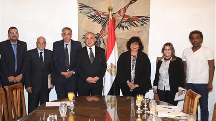 وزيرا الثقافة والري