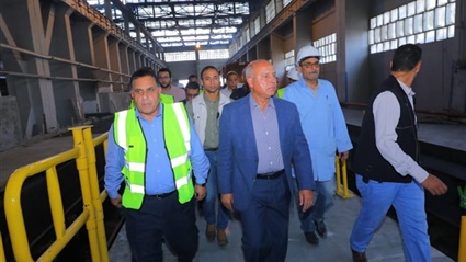 وزير النقل يتفقد