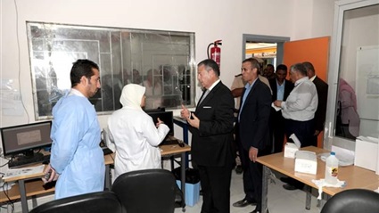محافظ بني سويف يتفقد