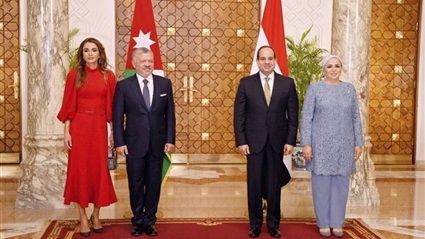 انتصار السيسي تستقبل