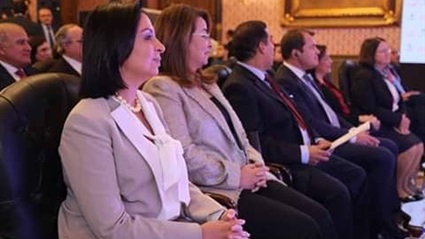 مايا مرسي تشهد توقيع