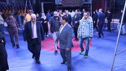 توقف نشاط السيرك