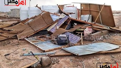 السيول والأمطار تدمر