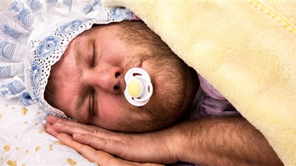 دراسة: الرجل كالطفل